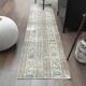 Vintage Oushak runner rug, staircase decoration 64x273.