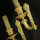 Pair of torchlight sconces Louis XVI style of the nineteenth