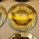 6 brass plates under plates