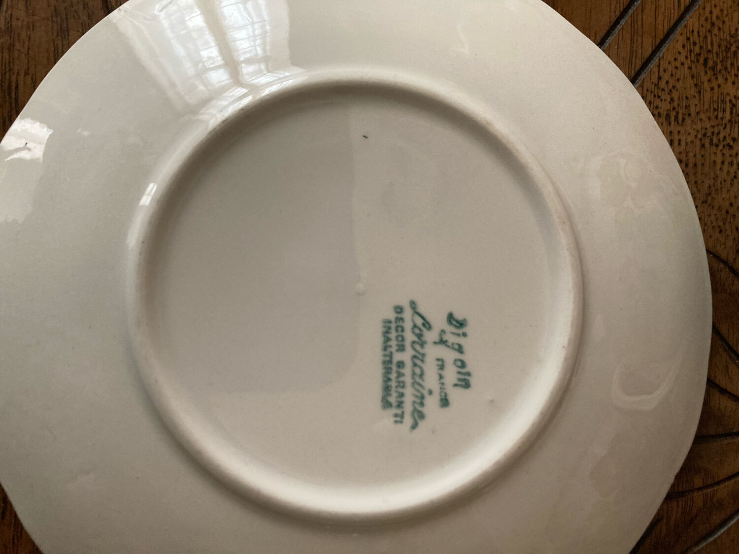 Sugar lot, cups, saucers Digoin