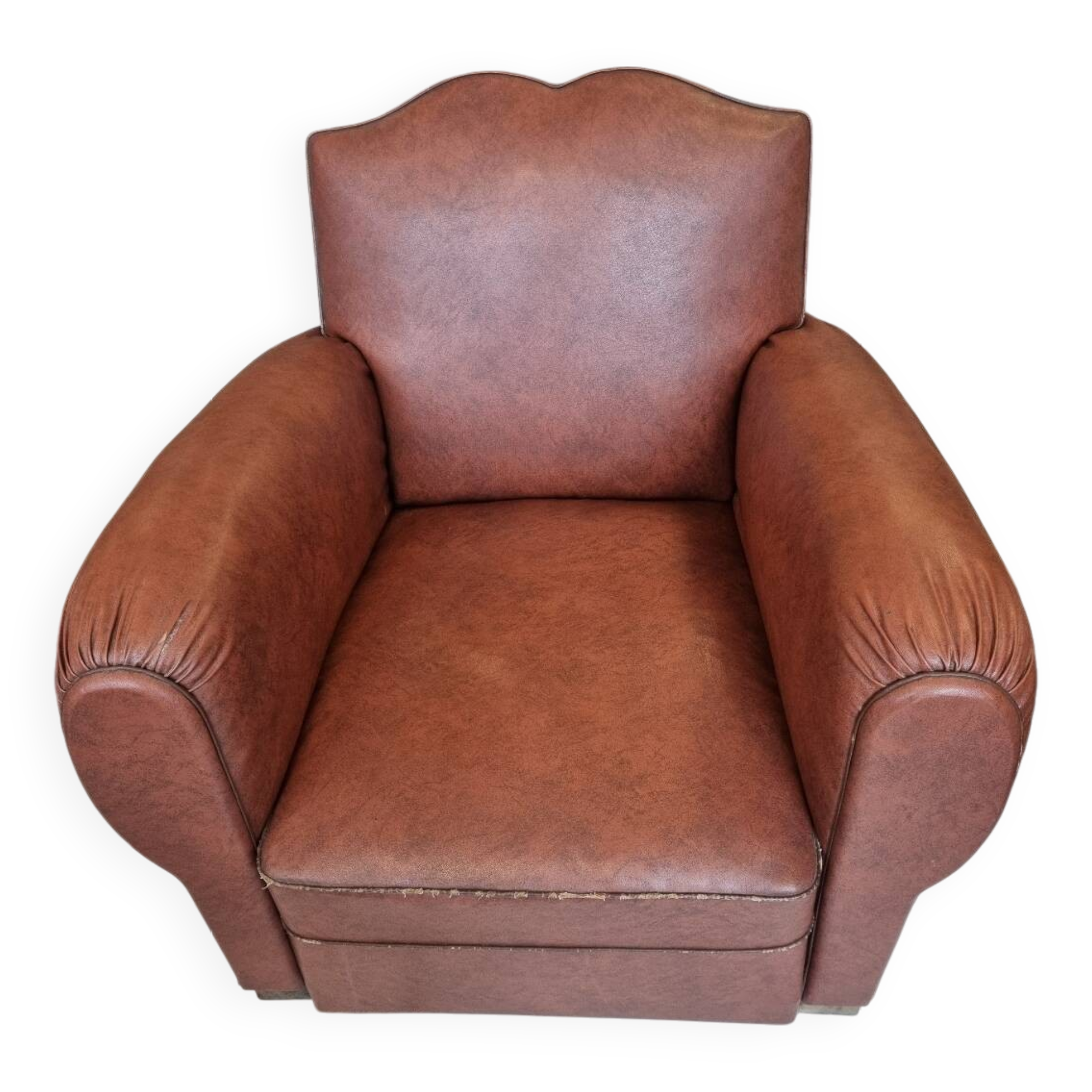 Vintage moustache club chair