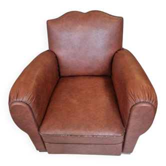 Old mustache club chair
