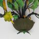 Paire d'appliques "Bouquet de fleurs"