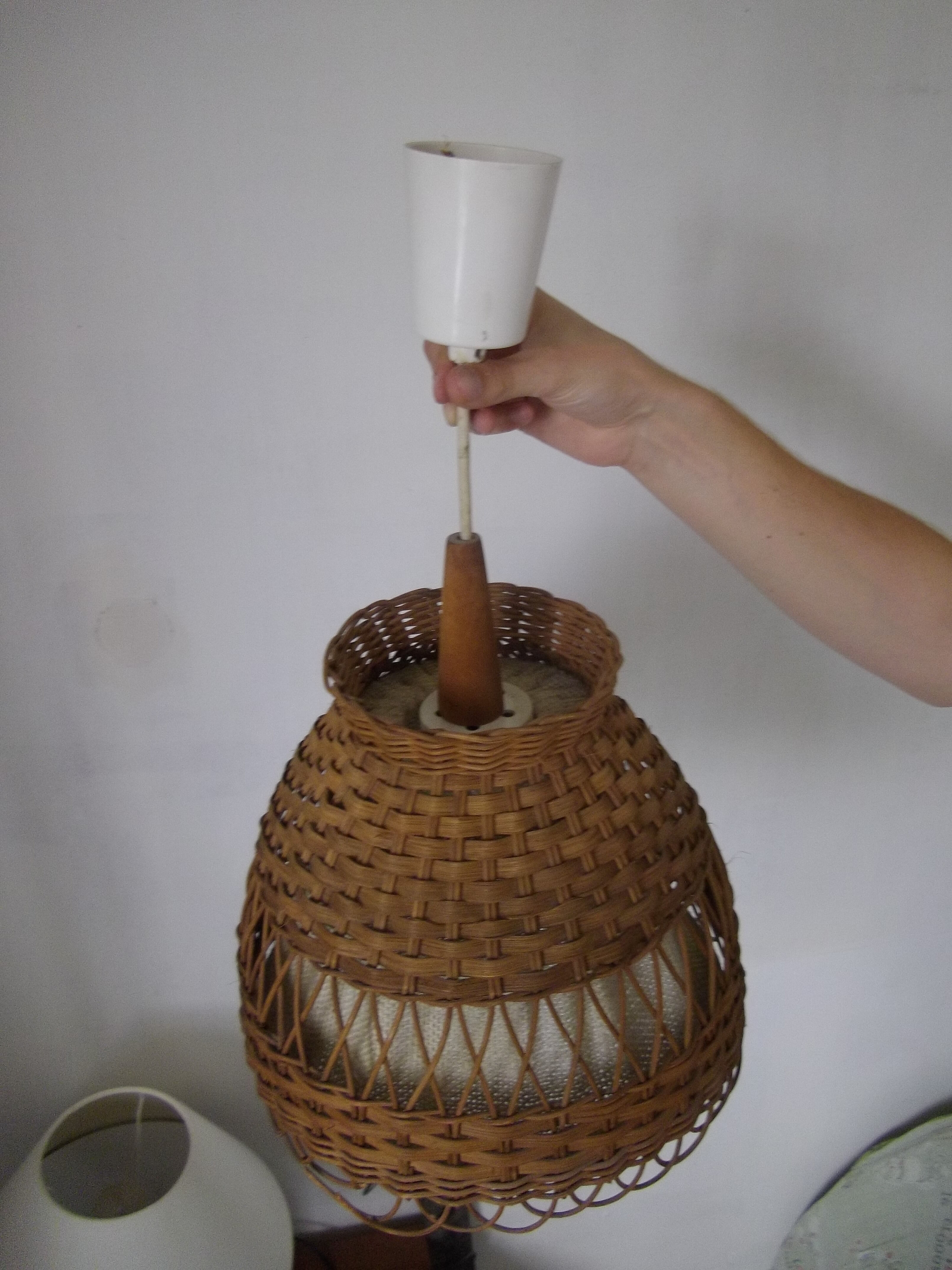 Suspension osier et tissu