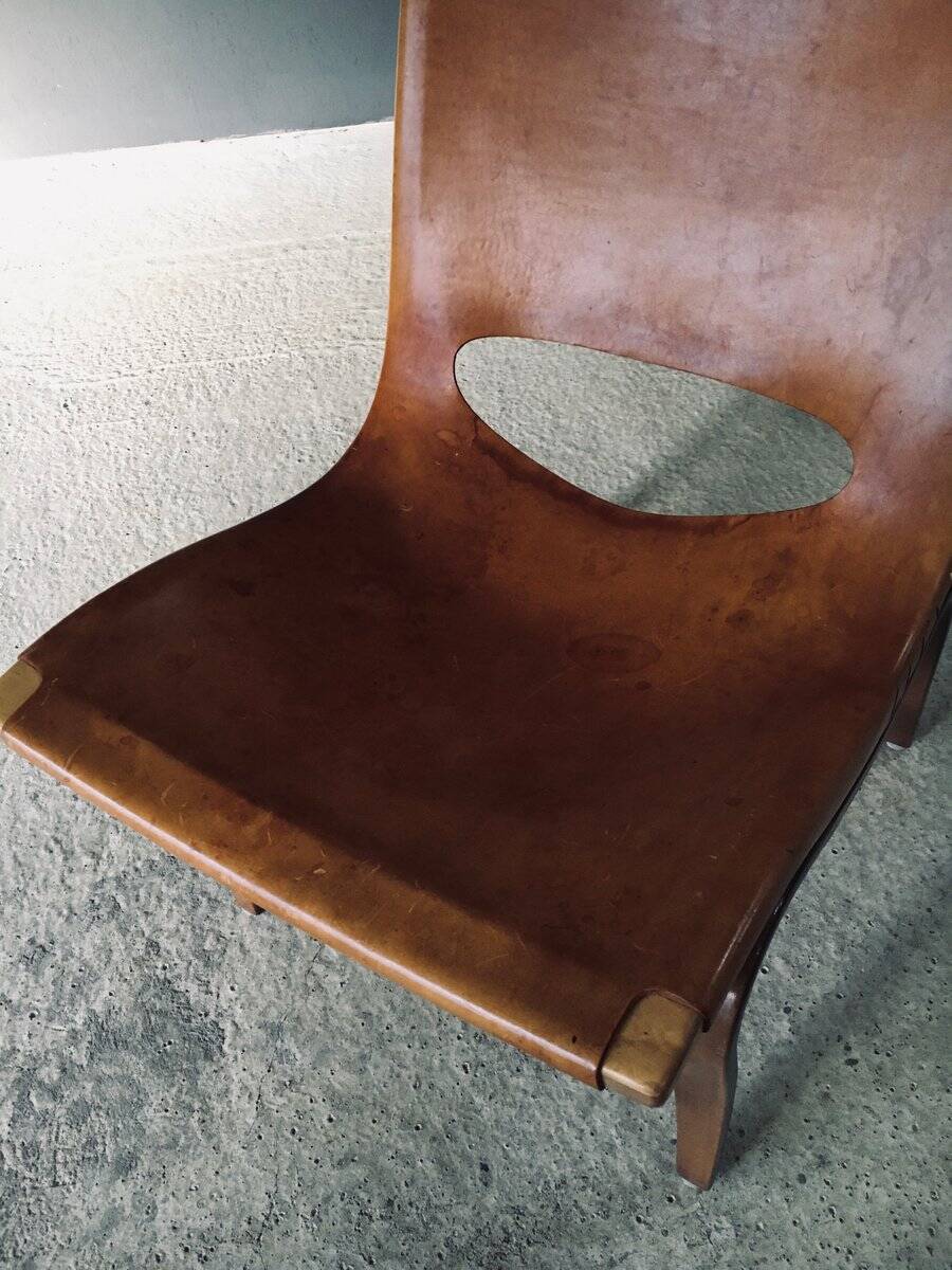 Scandinavian Eva Easy Chair by Bruno Mathsson, Sweden, 1960s