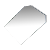Mirror, centerpiece, to place, beveled and chiseled, art deco