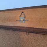 Vintage wooden mirror