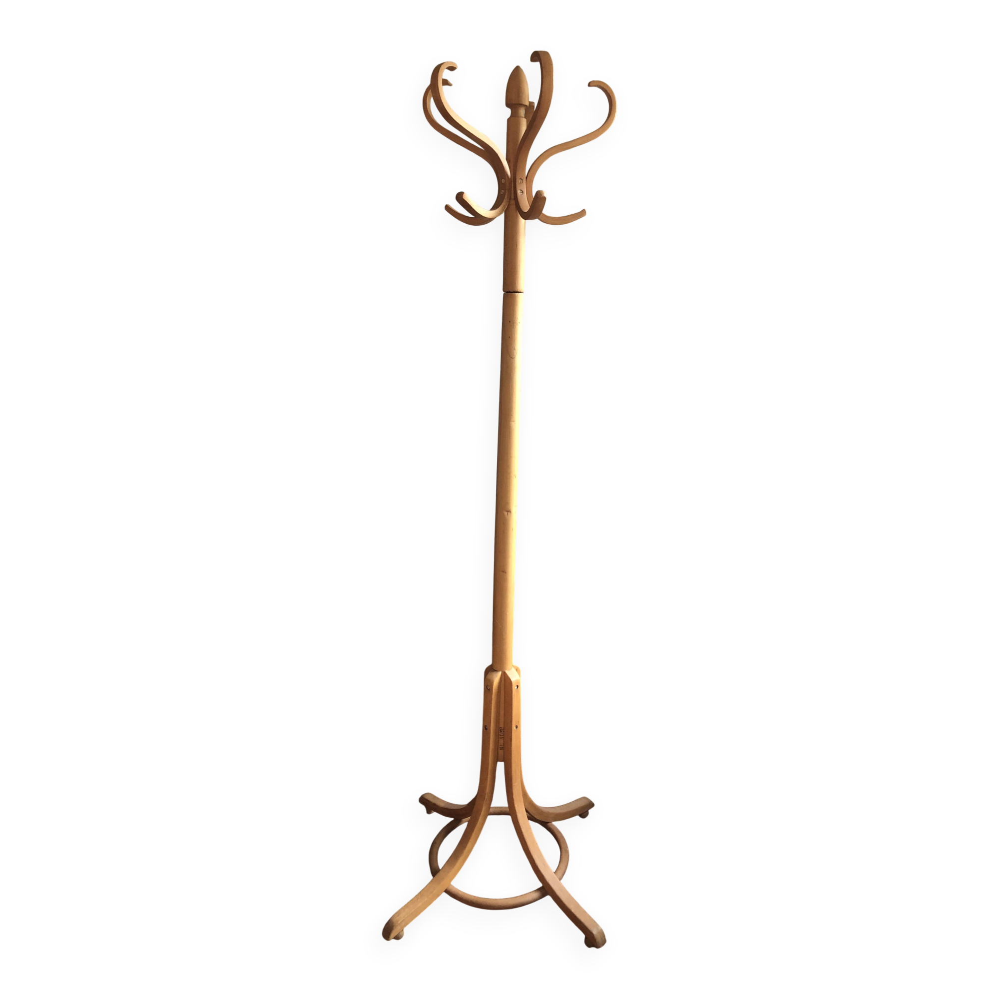 Baumann beech coat rack parrot