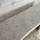 19th century white Carrara marble fireplace