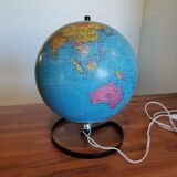 Globe terrestre lumineux 1970