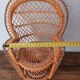 Small emmanuelle armchair for vintage doll wicker / rattan new