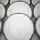 Set of 12 Wedgwood Amherst model porcelain starter/lunch plates.
