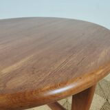 Niels Bach teak coffee table, Denmark 1970s