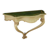 Lacquered and painted Italian console