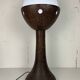Midcentury brutalist Dutch ceramic mushroom floor lamp, 1960s