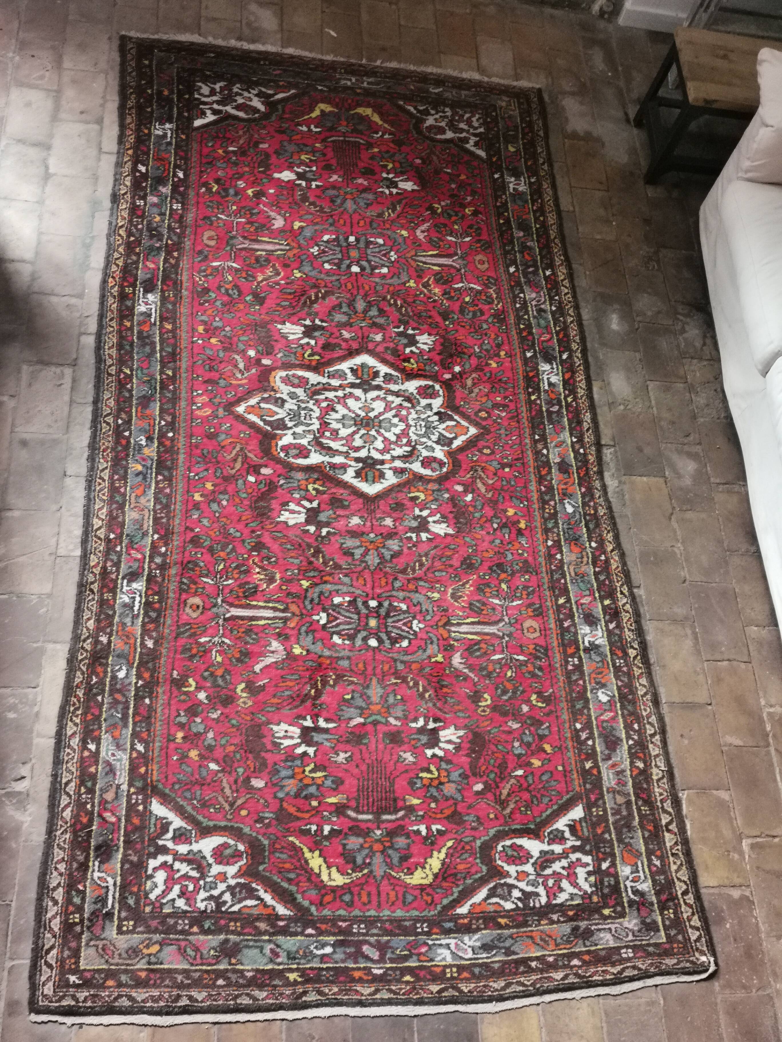 Old oriental rug
