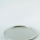 Large round stainless steel platter, Guy Degrenne, 1970
