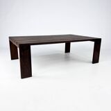 Mid Century Dutch Wengé Coffee Table, 1960s