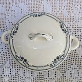 Vegetable or small soup pot salins model saussure a.b. iron earth,