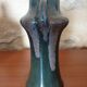 Glassed sandstone vase