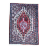Tapis Persan Senneh fait main 101x73cm