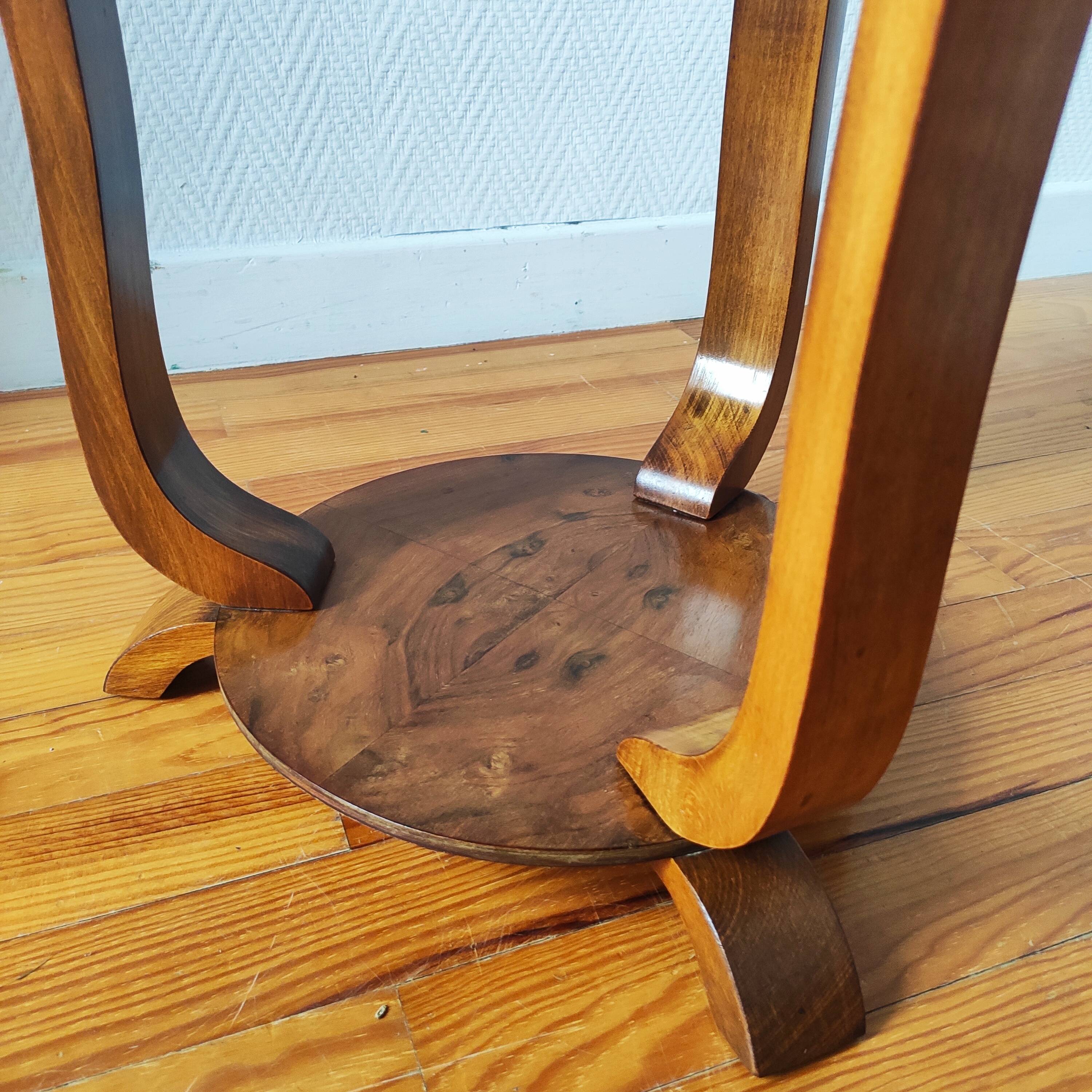 Art Deco pedestal table