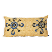 Housse de coussin brodée vintage 109x58 cm