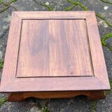 Small opium table, pot holder, teak, vintage