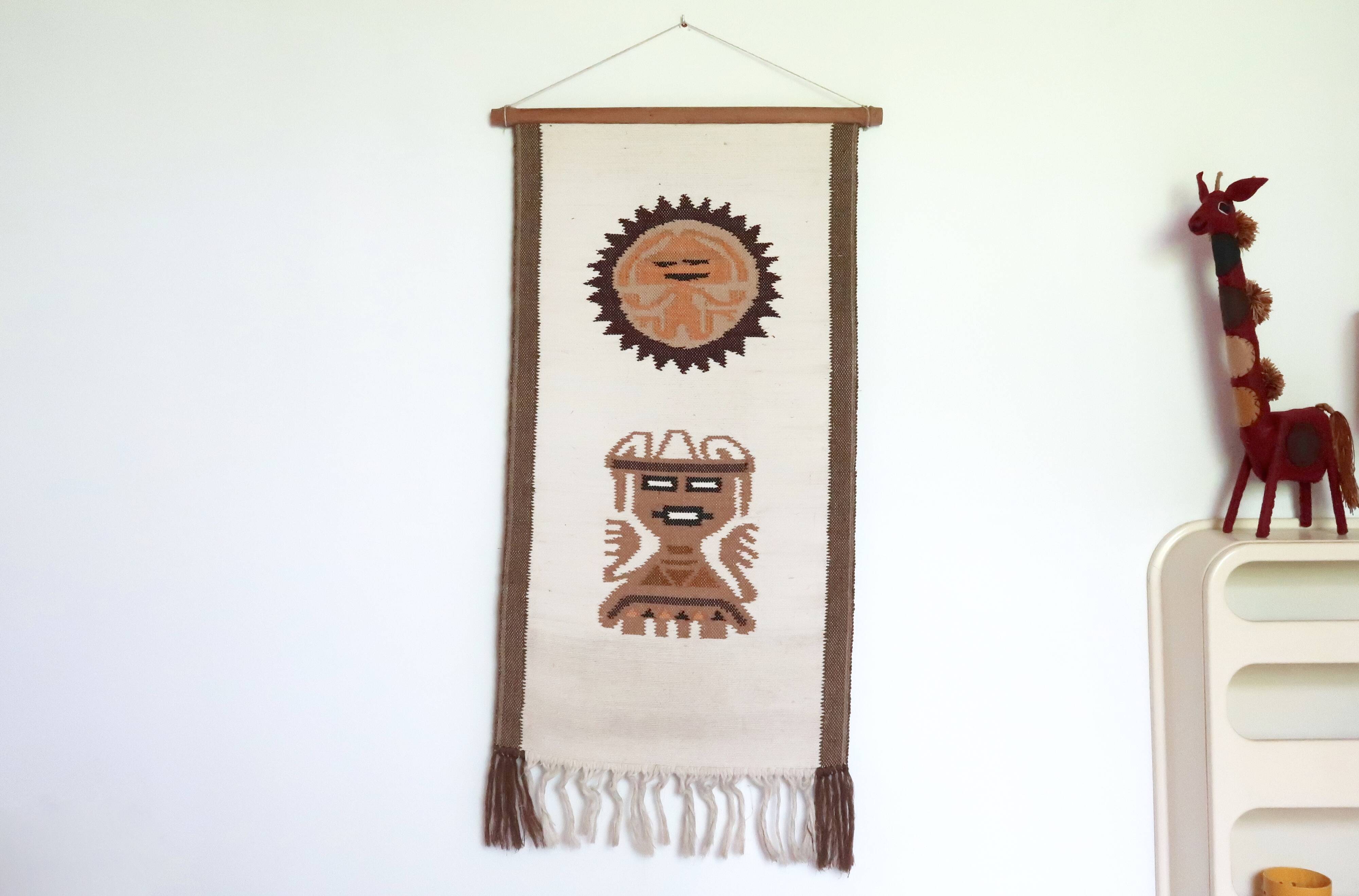 Wall weaving, South America, 70s