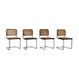 Set of 4 dinning chairs B32 by Marcel Breuer