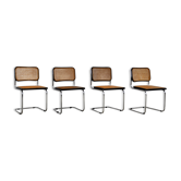 Set of 4 dinning chairs B32 by Marcel Breuer