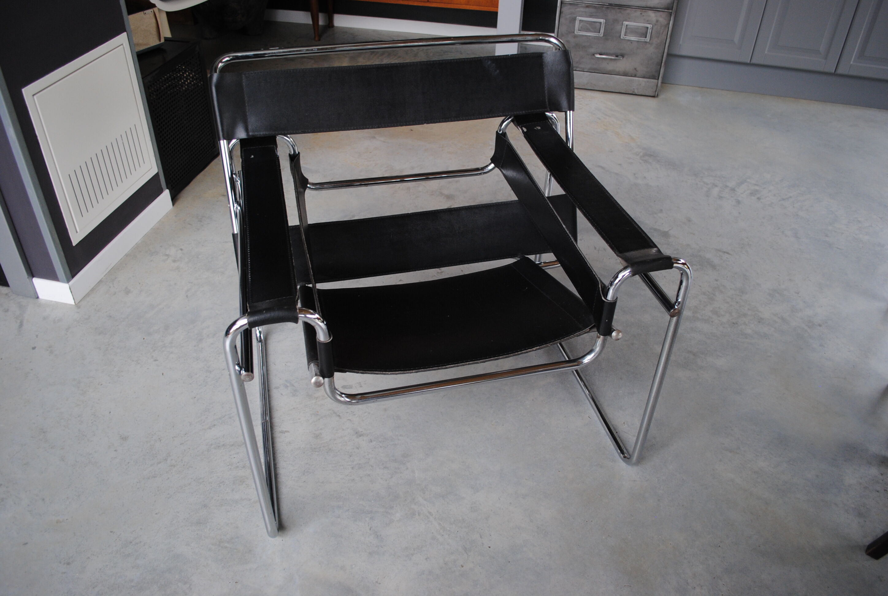 Wassily armchair de Marcel Breuer for Habitat, 1980