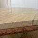Vintage travertine coffee table