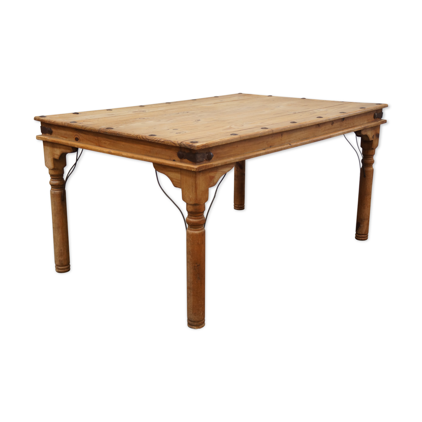 Old pine table