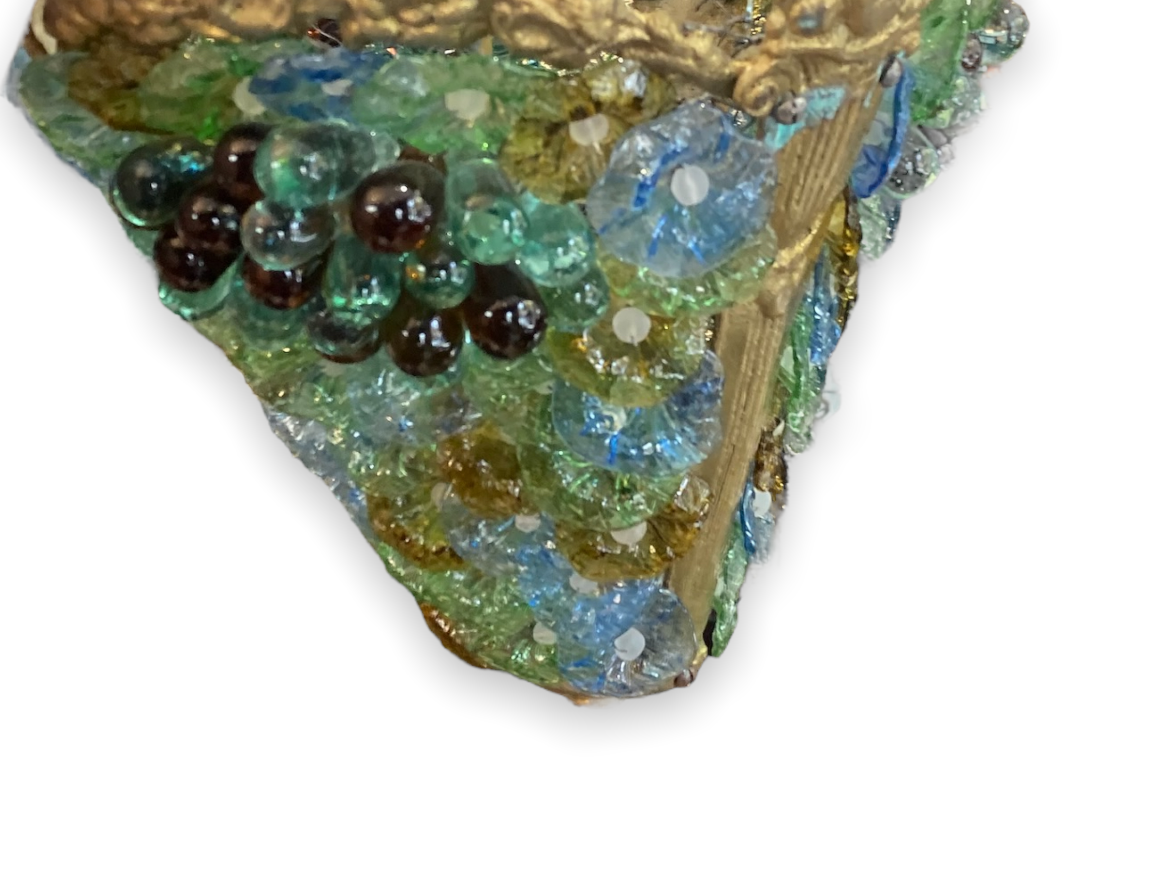 Suspension chandelier in murano glass