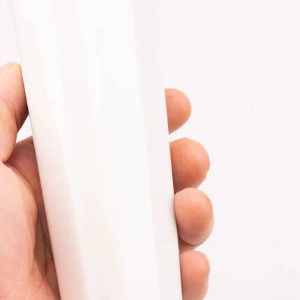 Vase design blanc en porcelaine Gerold Porzellan - Années 60