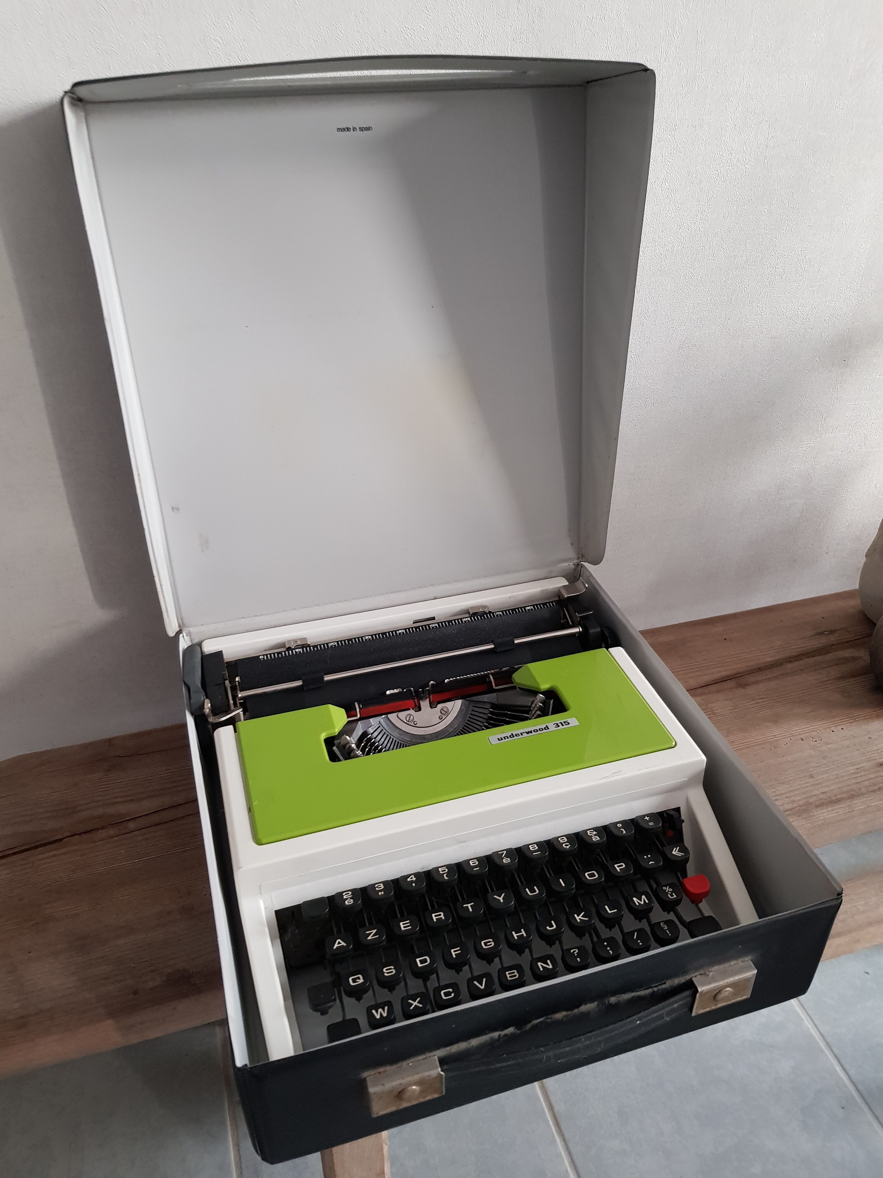 Underwood writing machine