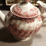 3-piece coffee service, JOHNSON BROS COACHING SCENES