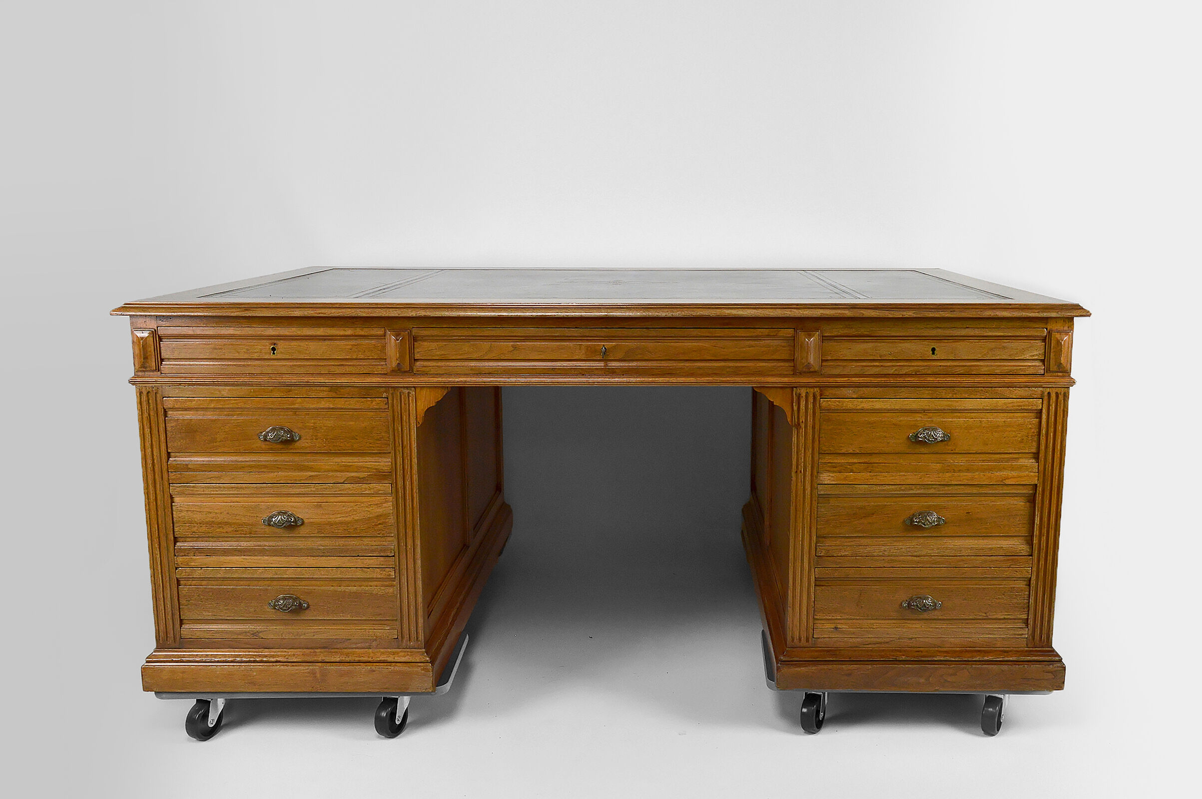 Desk minister double face, france, circa 1880