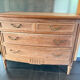 Commode merisier aspect bois brut