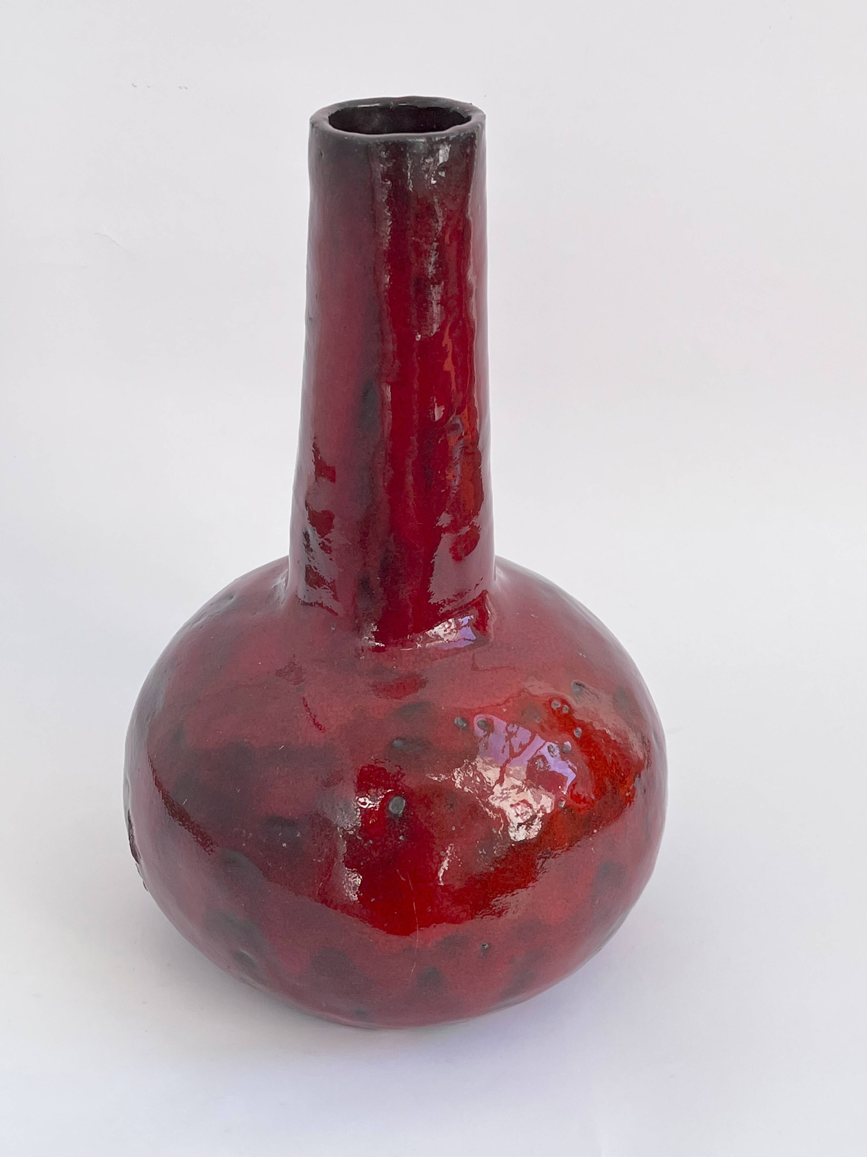 Vase Ceramique France vers 1960