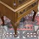 Small English mahogany chest of drawers from the 50s