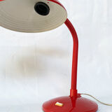 Red desk lamp "Aluminor"
