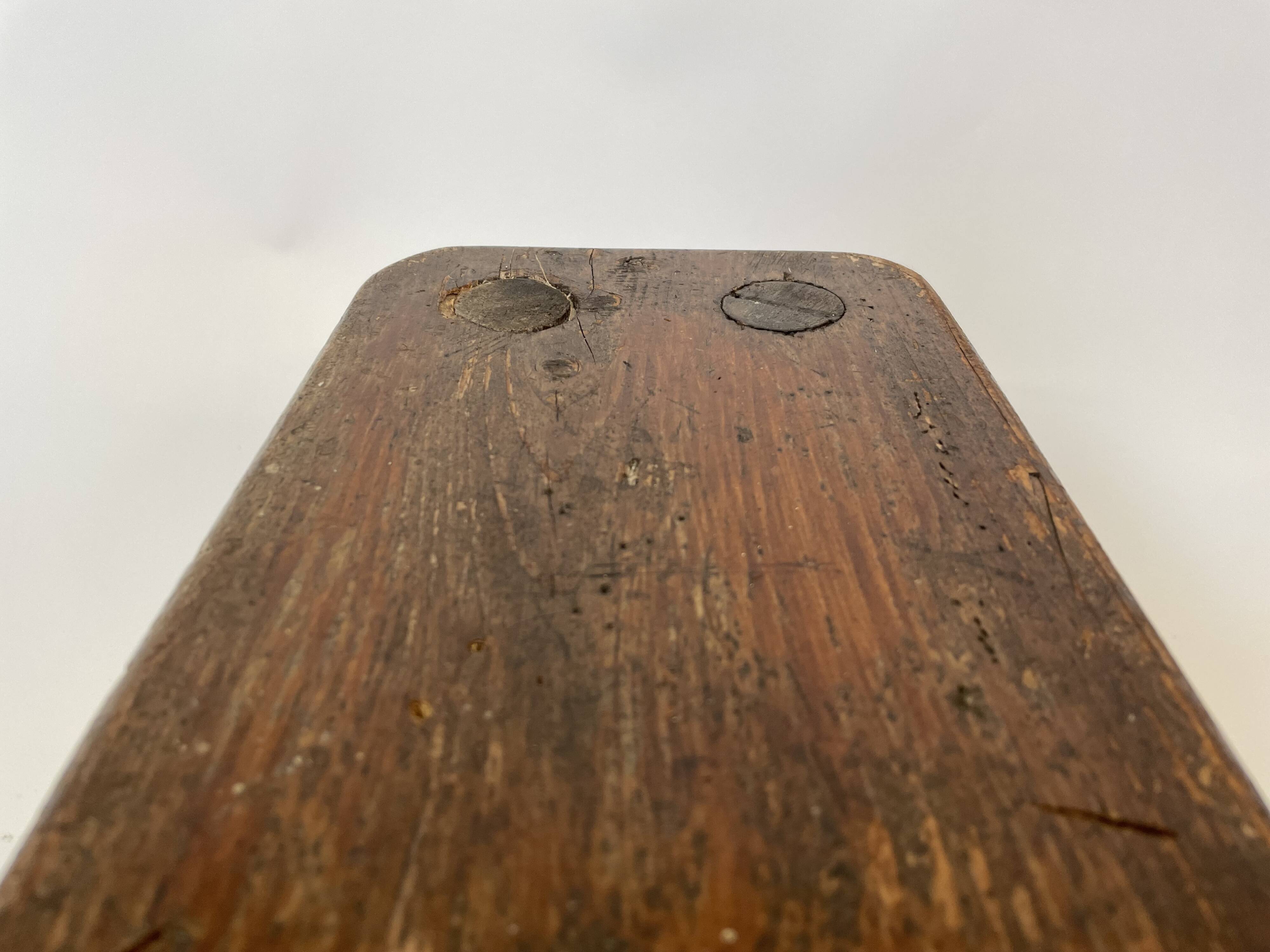 Small wabi sabi table 1950s design minimalist brutalist