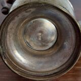 Vintage silver metal teapot