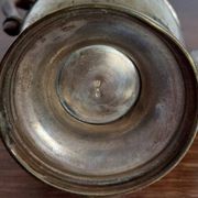 Théière en métal argenté Vintage