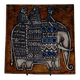 Ceramic plaque series Unik, Elephant by Lisa Larson - Gustavsberg