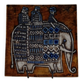 Ceramic plaque series Unik, Elephant by Lisa Larson - Gustavsberg