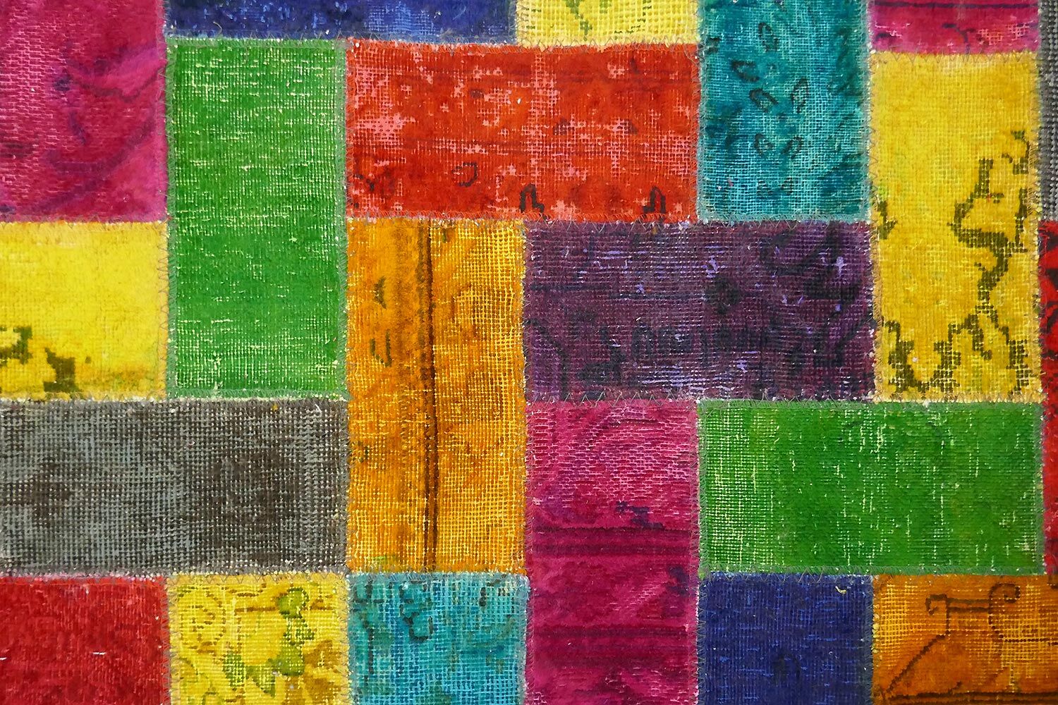 Oriental carpet "Patchwork" fine