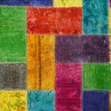 Tapis d'Orient "Patchwork" fin
